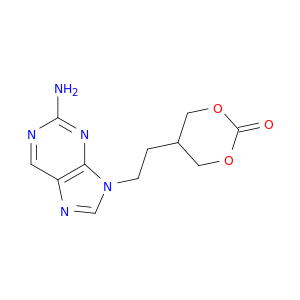 1,3-Dioxan-2-one, 5-[2-(2-amino-9H-purin-9-yl)ethyl]-