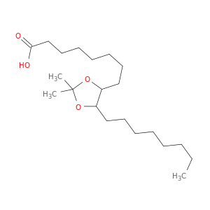 1,3-Dioxolane-4-octanoicacid, 2,2-dimethyl-5-octyl-