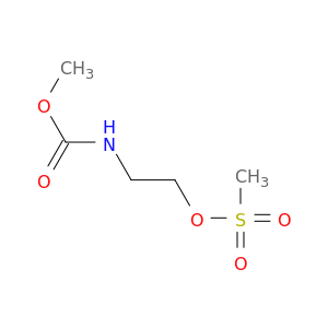 2-[(methoxycarbonyl)amino]ethyl methanesulfonate
