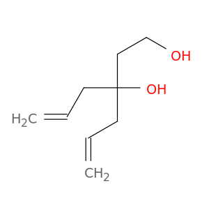 5-Hexene-1,3-diol, 3-(2-propenyl)-