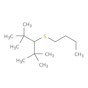 Pentane, 3-(butylthio)-2,2,4,4-tetramethyl-
