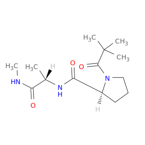 L-Alaninamide, 1-(2,2-dimethyl-1-oxopropyl)-L-prolyl-N-methyl-