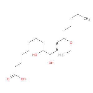 11-Octadecenoic acid, 13-ethoxy-9,10-dihydroxy-