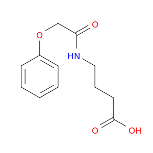 Butanoic acid, 4-[(phenoxyacetyl)amino]-