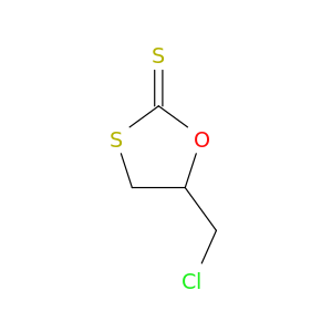 1,3-Oxathiolane-2-thione,5-(chloromethyl)-