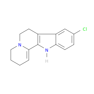 Indolo[2,3-a]quinolizine, 9-chloro-2,3,4,6,7,12-hexahydro-