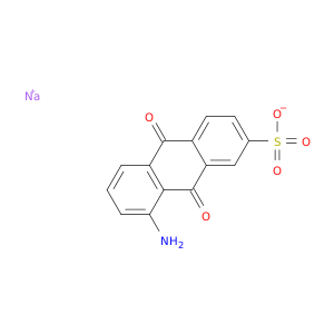 1-蒽磺酸,8-氨基-9,10-二氢-9,10-二氧氧-,钠盐(1：1)