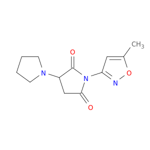 [1,3'-Bipyrrolidine]-2',5'-dione, 1'-(5-methyl-3-isoxazolyl)-