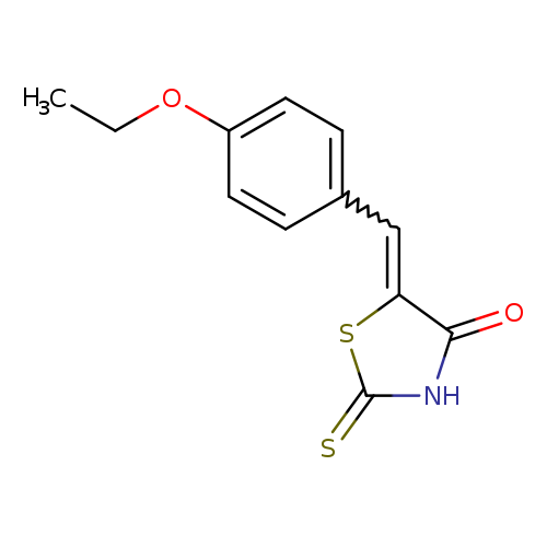 (5E)-5-[(4-乙氧苯基)亚甲基]-2-硫代-4-四氢噻唑酮