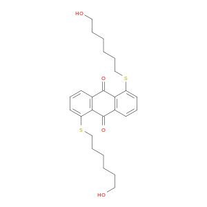 9,10-Anthracenedione, 1,5-bis[(6-hydroxyhexyl)thio]-