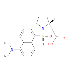 D-Proline, 1-[[5-(dimethylamino)-1-naphthalenyl]sulfonyl]-