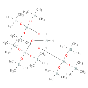 1,1,1,5,9,9,9-庚烷-5-[[3,3,3-三甲基-1,1-双[(三甲基甲硅烷基)氧]-1-二氧化硅氧烷基]-3,3,7,7-四(三甲基甲硅烷基)氧芳基氧烷