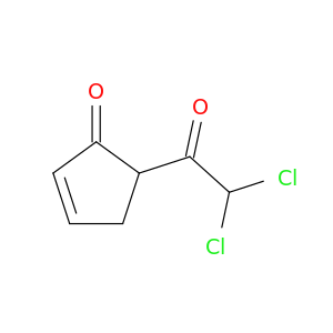 2-Cyclopenten-1-one,5-(2,2-dichloroacetyl)-