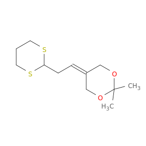 1,3-Dioxane, 5-[2-(1,3-dithian-2-yl)ethylidene]-2,2-dimethyl-