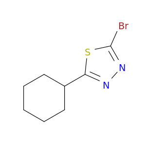 1,3,4-Thiadiazole, 2-bromo-5-cyclohexyl-