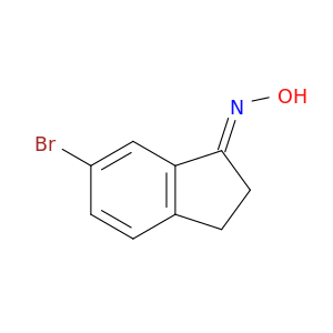 1H-Inden-1-one, 6-bromo-2,3-dihydro-, oxime