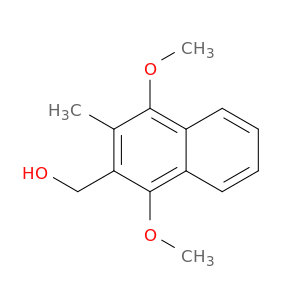2-Naphthalenemethanol, 1,4-dimethoxy-3-methyl-