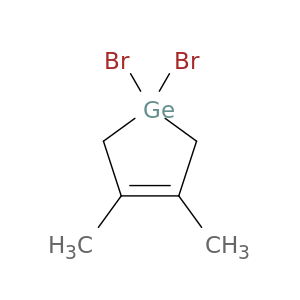 1H-Germole, 1,1-dibromo-2,5-dihydro-3,4-dimethyl-