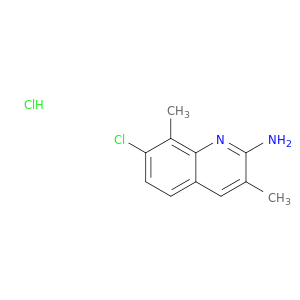 2-Amino-7-chloro-3,8-dimethylquinoline hydrochloride