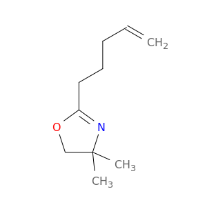 Oxazole, 4,5-dihydro-4,4-dimethyl-2-(4-pentenyl)-
