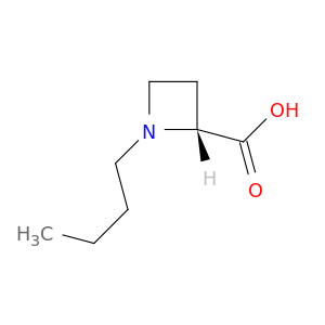 2-Azetidinecarboxylicacid, 1-butyl-, (2R)-