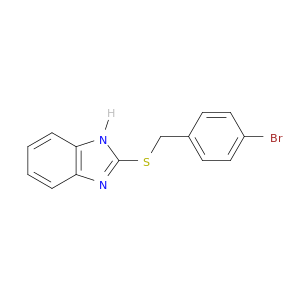 1H-Benzimidazole, 2-[[(4-bromophenyl)methyl]thio]-