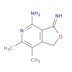 Furo[3,4-c]pyridin-4-amine, 1,3-dihydro-3-imino-6,7-dimethyl-