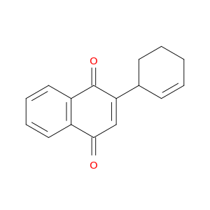 1,4-Naphthalenedione, 2-(2-cyclohexen-1-yl)-