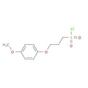 3-(4-甲氧基苯氧基)-1-丙磺酰氯