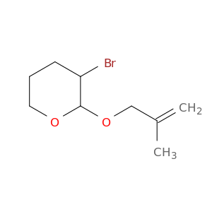2H-Pyran, 3-bromotetrahydro-2-[(2-methyl-2-propenyl)oxy]-