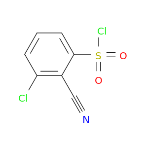 3-氯-2-氰基苯磺酰基氯化物