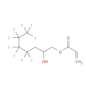 4,4,5,5,6,6,7,7,7-九氟-2-羟基丙烯酸庚酯