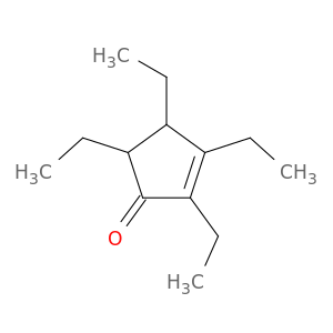 2-Cyclopenten-1-one, 2,3,4,5-tetraethyl-