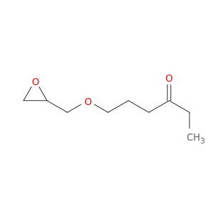 3-Hexanone, 6-(oxiranylmethoxy)-