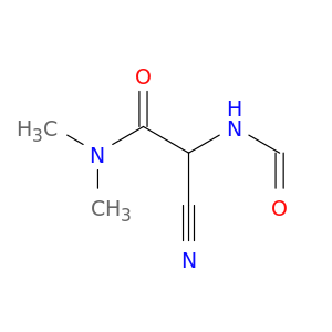 Acetamide, 2-cyano-2-(formylamino)-N,N-dimethyl-