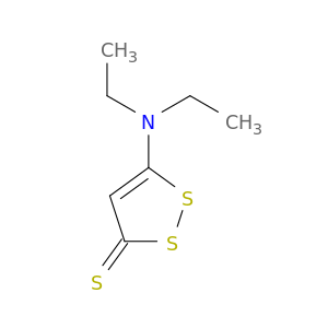 3H-1,2-Dithiole-3-thione, 5-(diethylamino)-