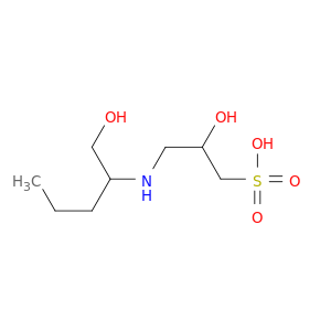 1-Propanesulfonic acid, 2-hydroxy-3-[[1-(hydroxymethyl)butyl]amino]-