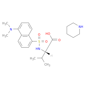 Dansyl-L-α-amino-n-butyric acid cyclohexylammonium salt