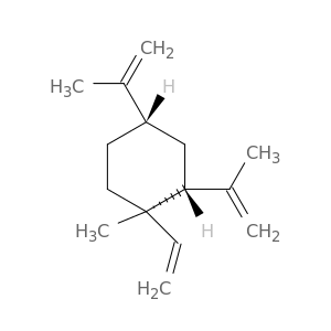 Cyclohexane, 1-ethenyl-1-methyl-2,4-bis(1-methylethenyl)-, (1R,2R,4S)-