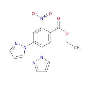 2-硝基-4,5-二(1-吡唑基)苯甲酸乙酯
