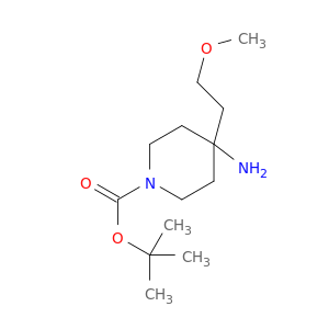 1-哌啶羧酸,4-氨基-4-(2-甲氧基乙基)-,1,1-二甲基乙酯