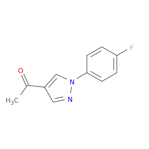 1-(1-(4-氟苯基)-1H-吡唑-4-基)乙烷-1-酮