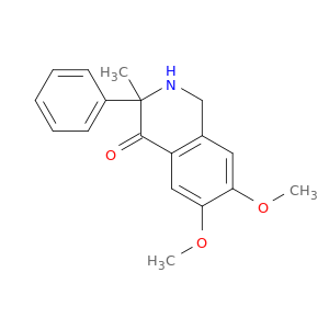 6,7-dimethoxy-3-methyl-3-phenyl-2,3-dihydroisoquinolin-4(1h)-one