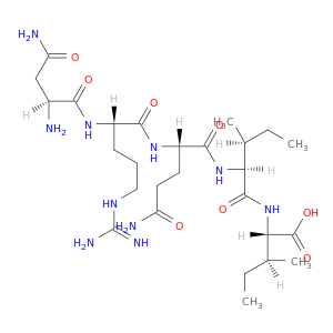 L-Isoleucine, L-asparaginyl-L-arginyl-L-glutaminyl-L-isoleucyl-
