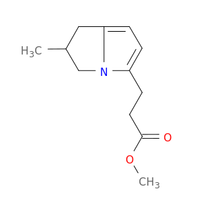 1H-Pyrrolizine-5-propanoic acid, 2,3-dihydro-2-methyl-, methyl ester