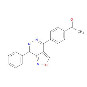 Ethanone, 1-[4-(7-phenylisoxazolo[3,4-d]pyridazin-4-yl)phenyl]-
