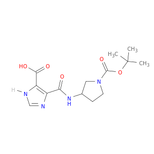 5-(1-叔丁氧羰基-吡咯烷-3-基氨基甲酰)-3H-咪唑-4-羧酸