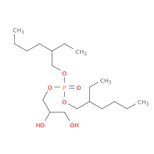 Phosphoric acid, 2,3-dihydroxypropyl bis(2-ethylhexyl) ester