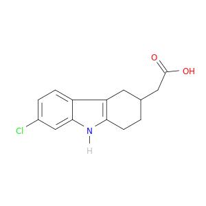 1H-Carbazole-3-acetic acid, 7-chloro-2,3,4,9-tetrahydro-