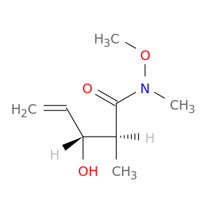 4-Pentenamide, 3-hydroxy-N-methoxy-N,2-dimethyl-, (2S,3R)-